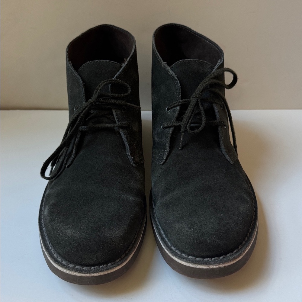 Clarks Originals Desert Boot, Green Suede
